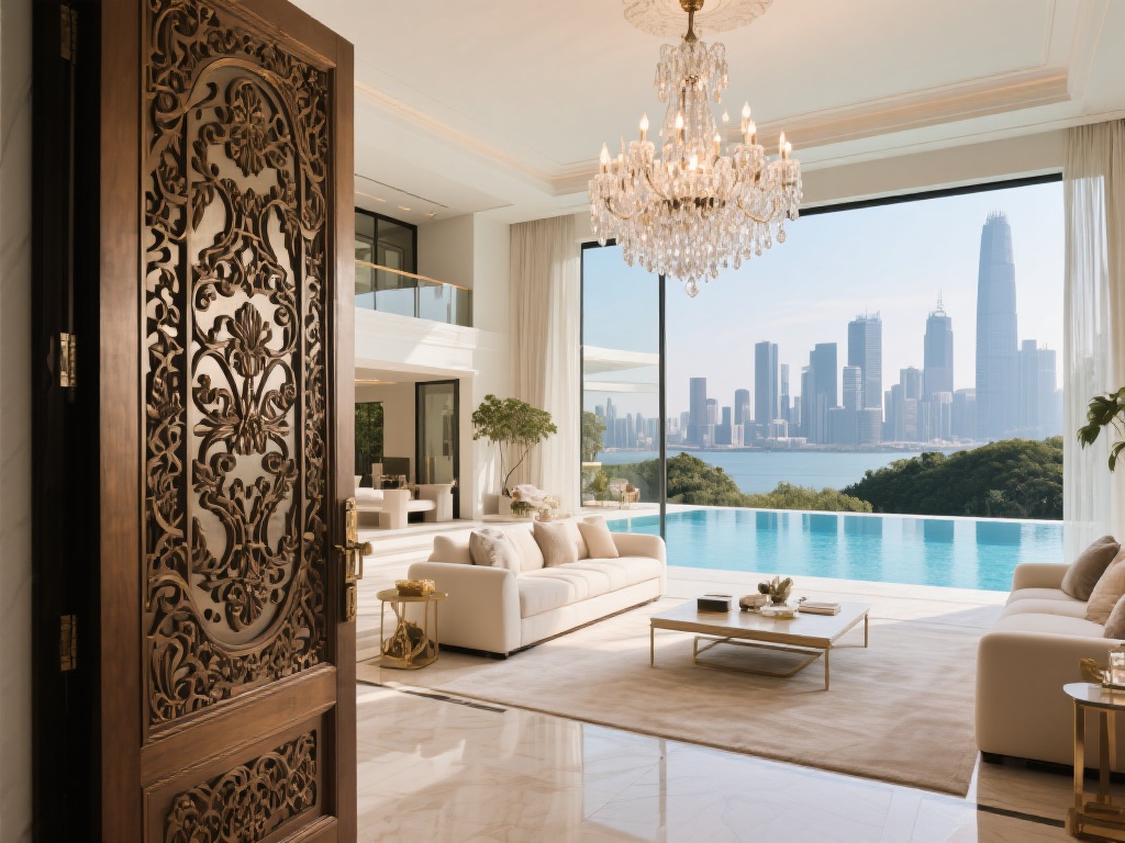 想象一下，推开一扇雕花大门，映入眼帘的是宽敞明亮的