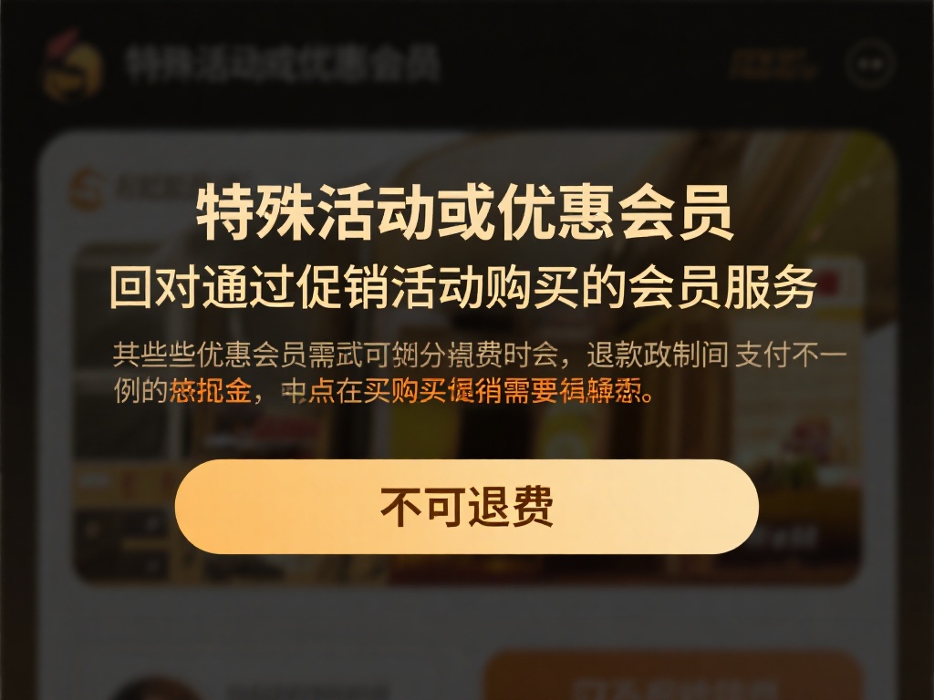 壹号娱乐退会员费是否收费?费用说明 (壹号娱乐退会员费是否收费?详细费用说明解析) 特殊活动或优惠会员:对于通过促销活动购买的会员服务